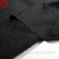 herringbone woven woolen wool fabric for overcoat